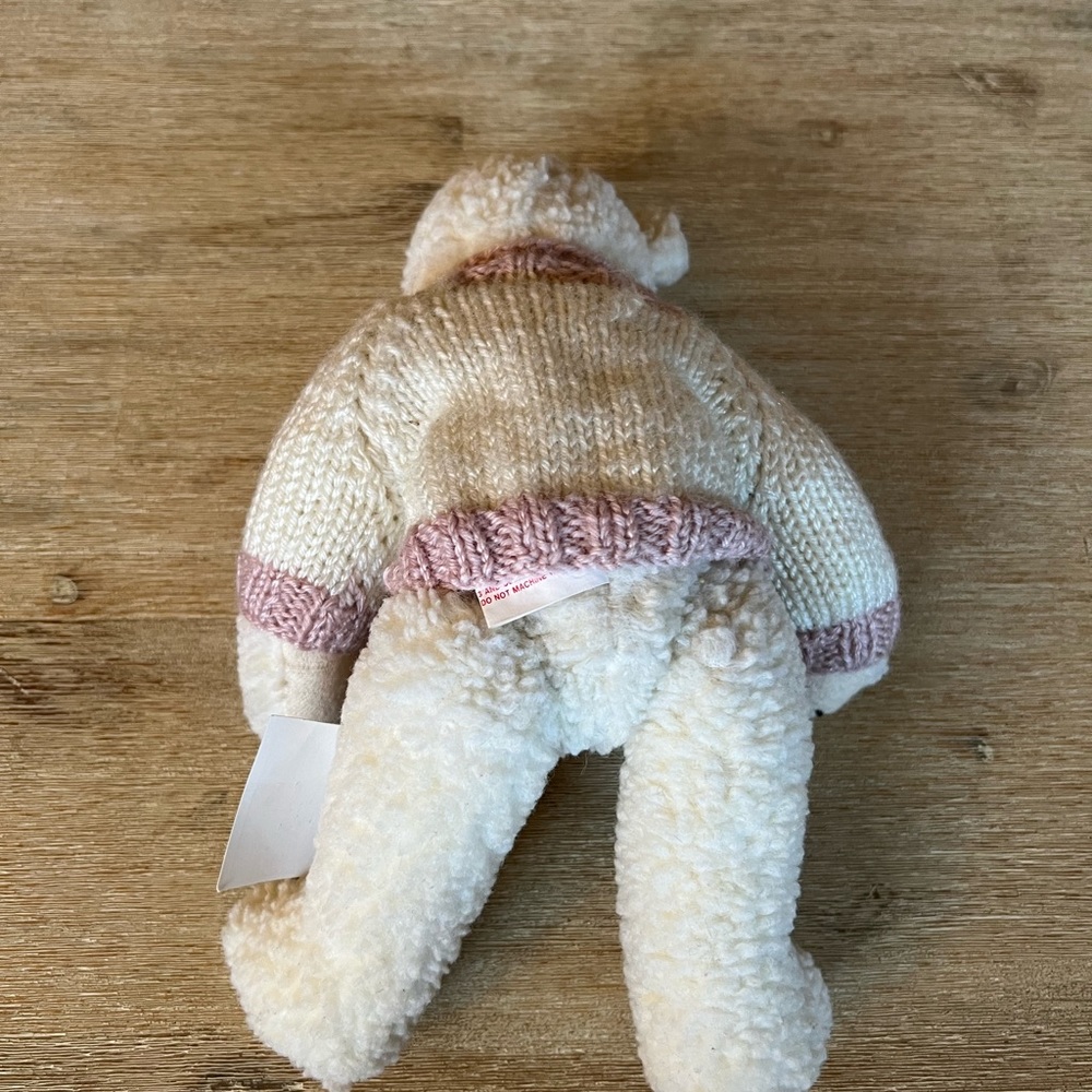 NEW Vintage 1996 Berkeley Designs Teddy Bear I LOVE MOM Sweater - Collectible - Picture 4 of 6